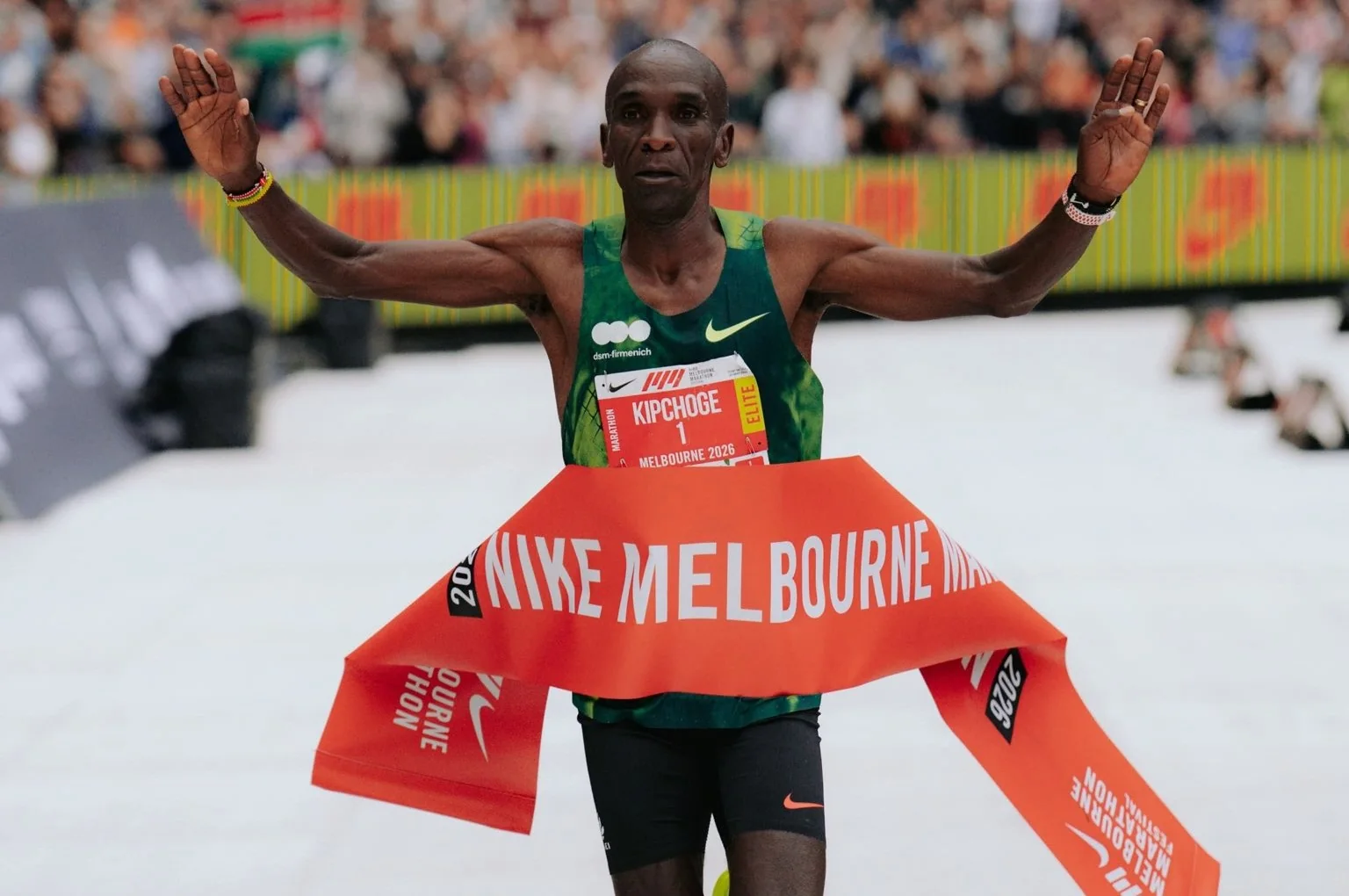 Eliud Kipchoge Victorious at Melbourne Marathon with Dominant Performance